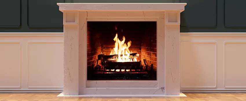 Decorative Electric Fireplace Installation in Calabasas, California