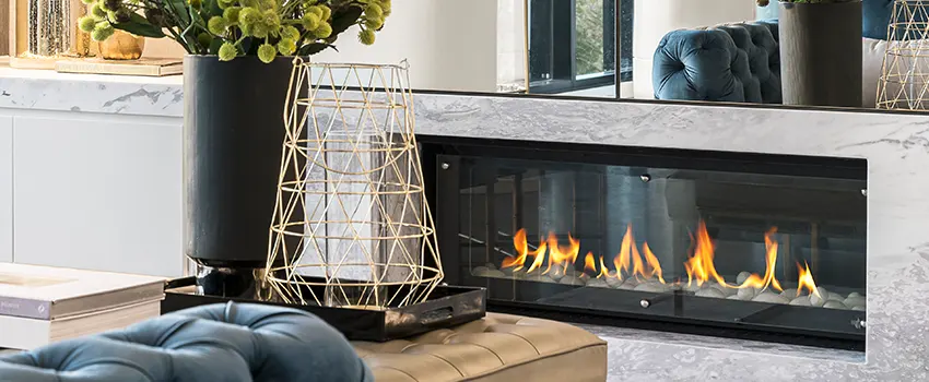 Custom Fireplace Crystals in Calabasas, California
