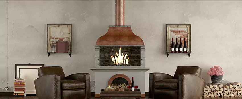Thelin Hearth Products Providence Pellet Insert Fireplace Installation in Calabasas, CA
