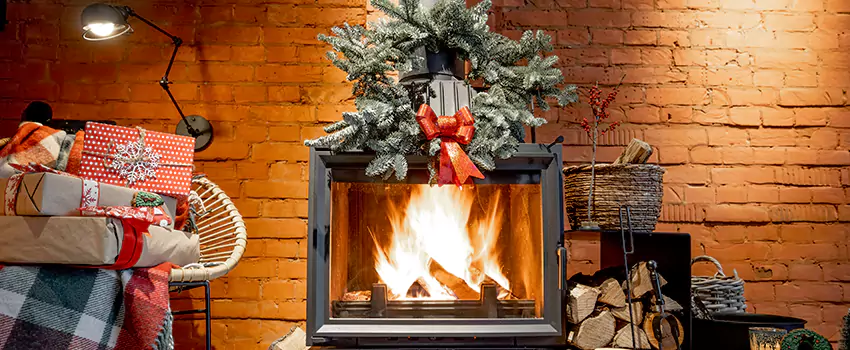 Travis Industries Linear Gas Fireplace Installation in Calabasas, California
