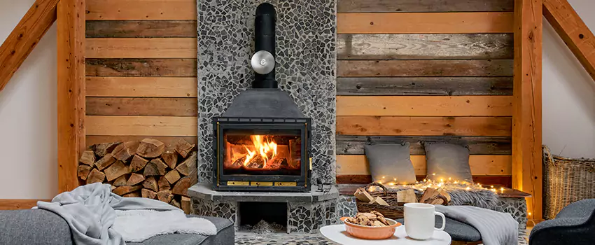 Thelin Hearth Products Direct Vent Gas Stove Fireplace Inspection in Calabasas, California